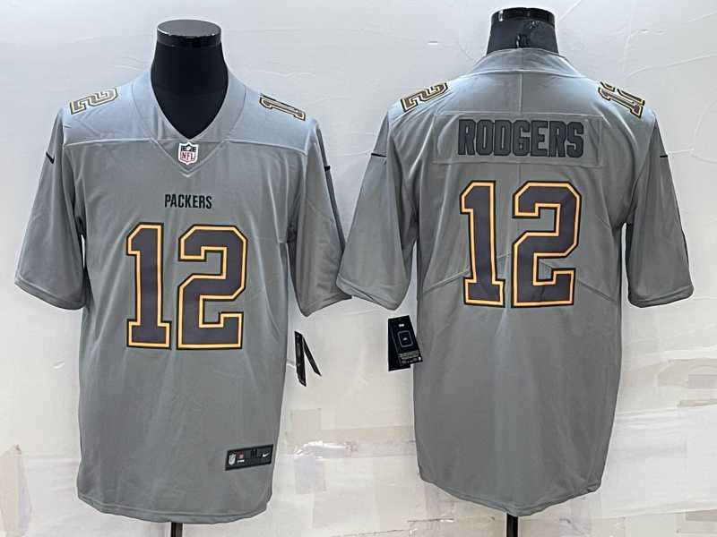Men's Green Bay Packers #12 Aaron Rodgers Grey Atmosphere Fashion 2022 Vapor Untouchable Stitched Limited Jersey,We sell and wholesale Men's Green Bay Packers #12 Aaron Rodgers Grey Atmosphere Fashion 2022 Vapor Untouchable Stitched Limited Jersey on line form chian!